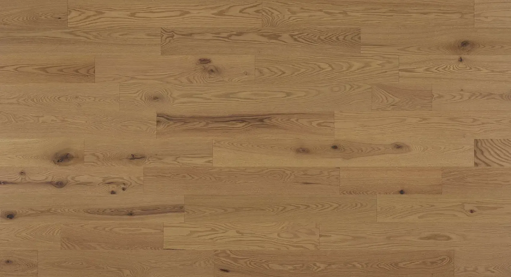 Light brown wooden floorboards with visible wood grain and knots.