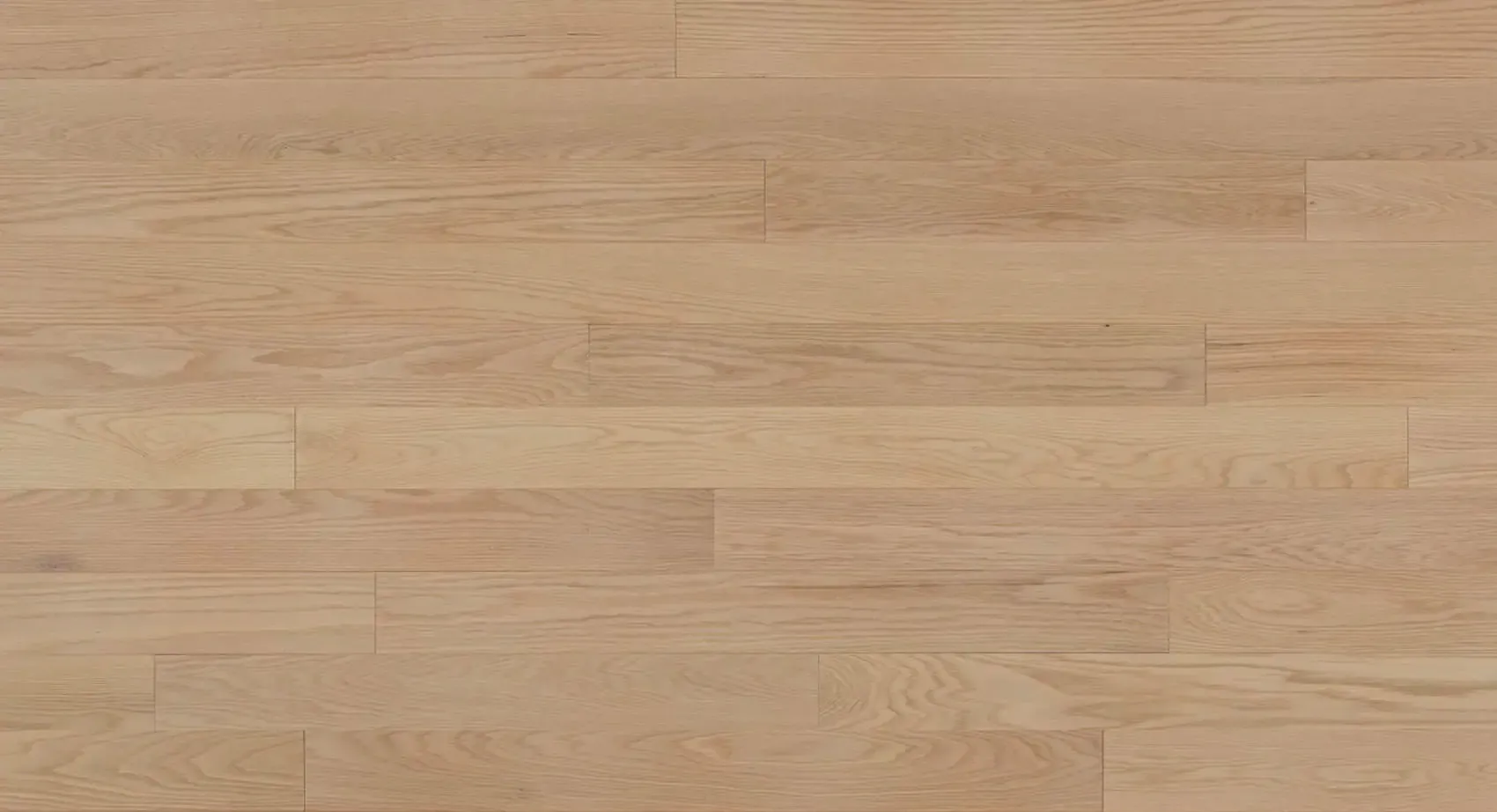 Light-colored hardwood flooring with visible wood grain and knots.