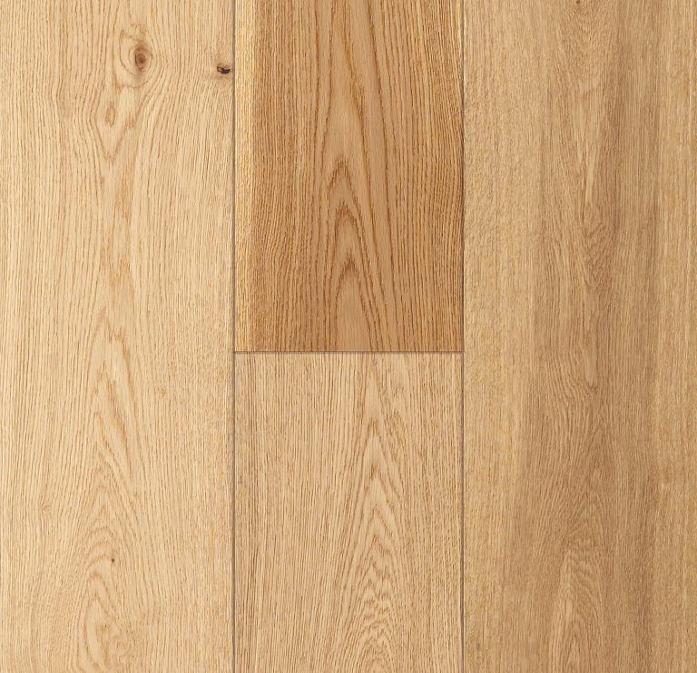 Light oak hardwood flooring planks.