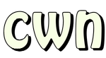 A black and white logo that says 