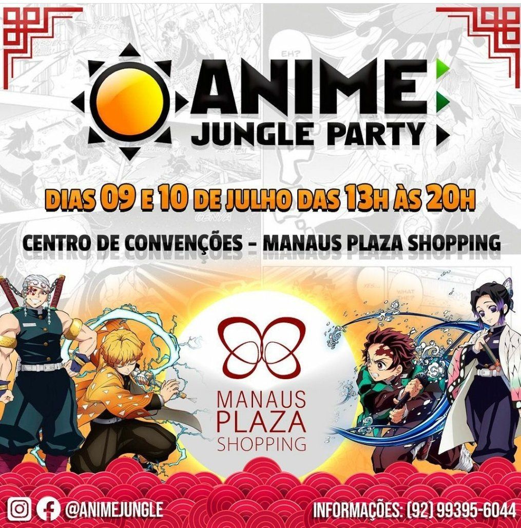 Anime Jungle Party Está De Volta