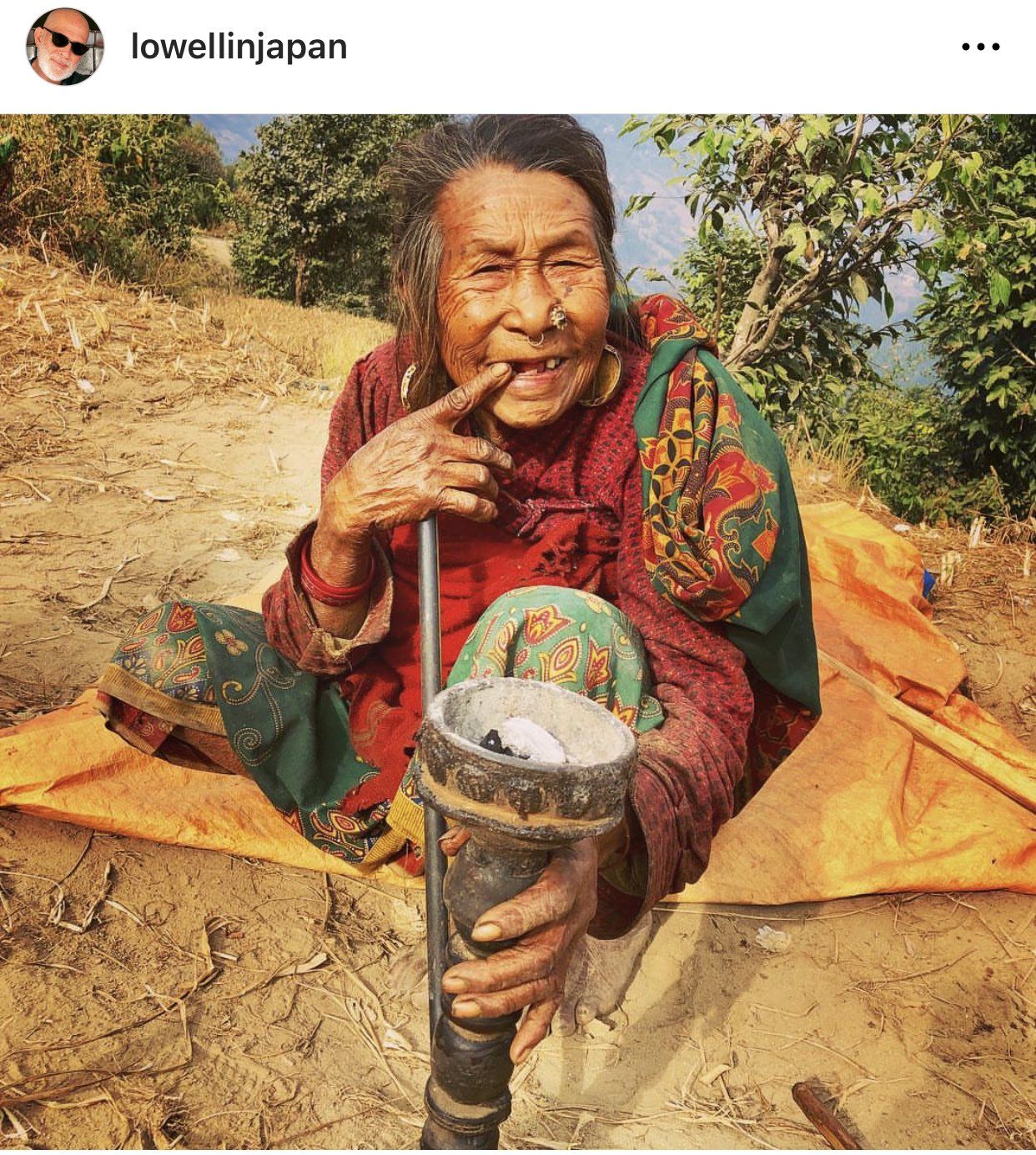 Screenshot of social post from project in Cambodia