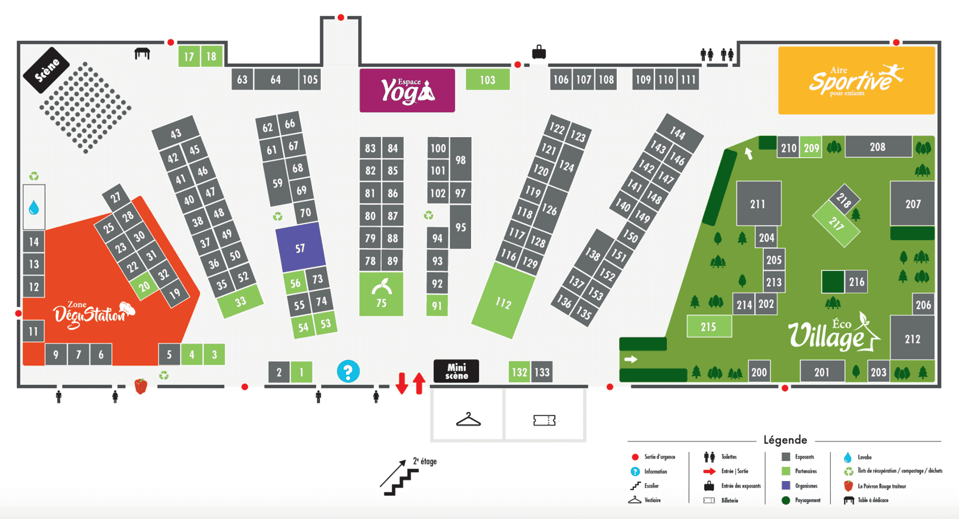 Rémi Lacombe ton graphiste Sherbrooke - Plan de l'expo