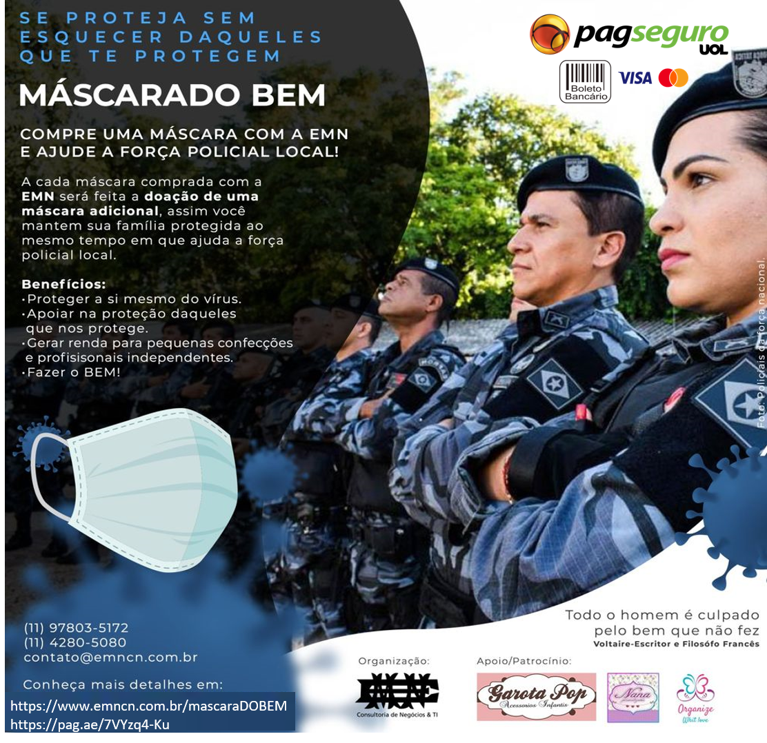 Campanha máscara do bem