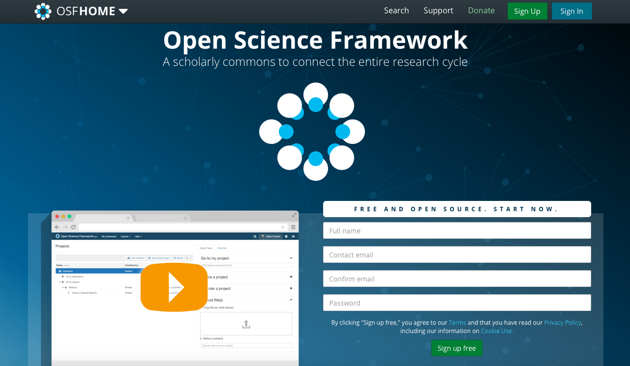 Link to Open Science Framework