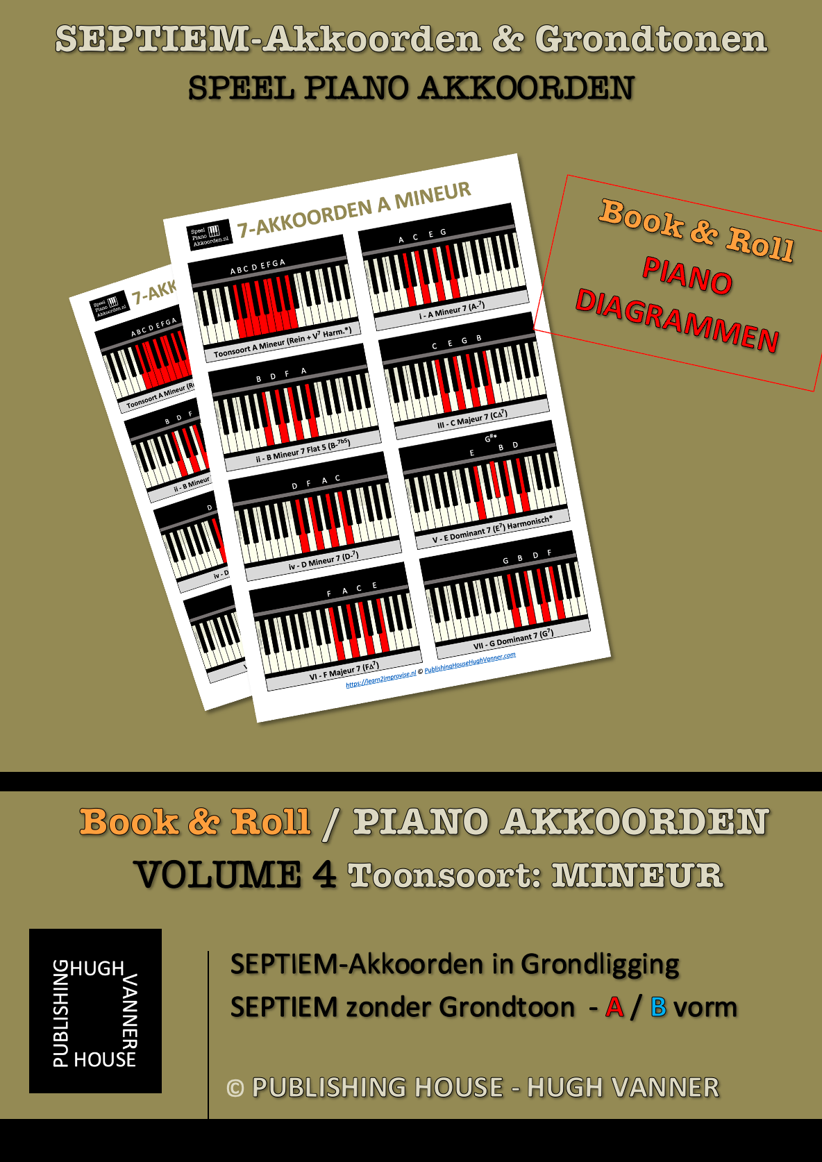 PIANO AKKOORDEN LEREN - DigiBook - Lied gerelateerde akkoorden !