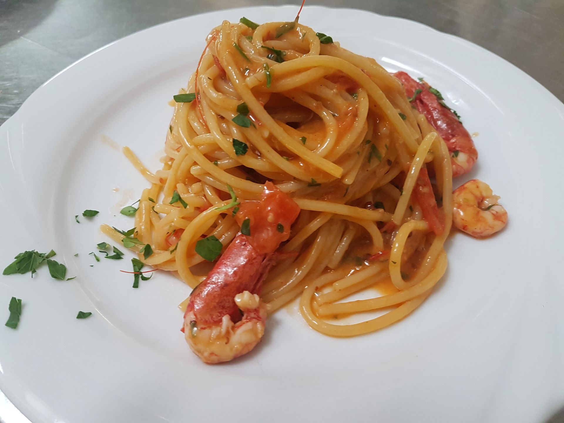 spaghetti di pesce