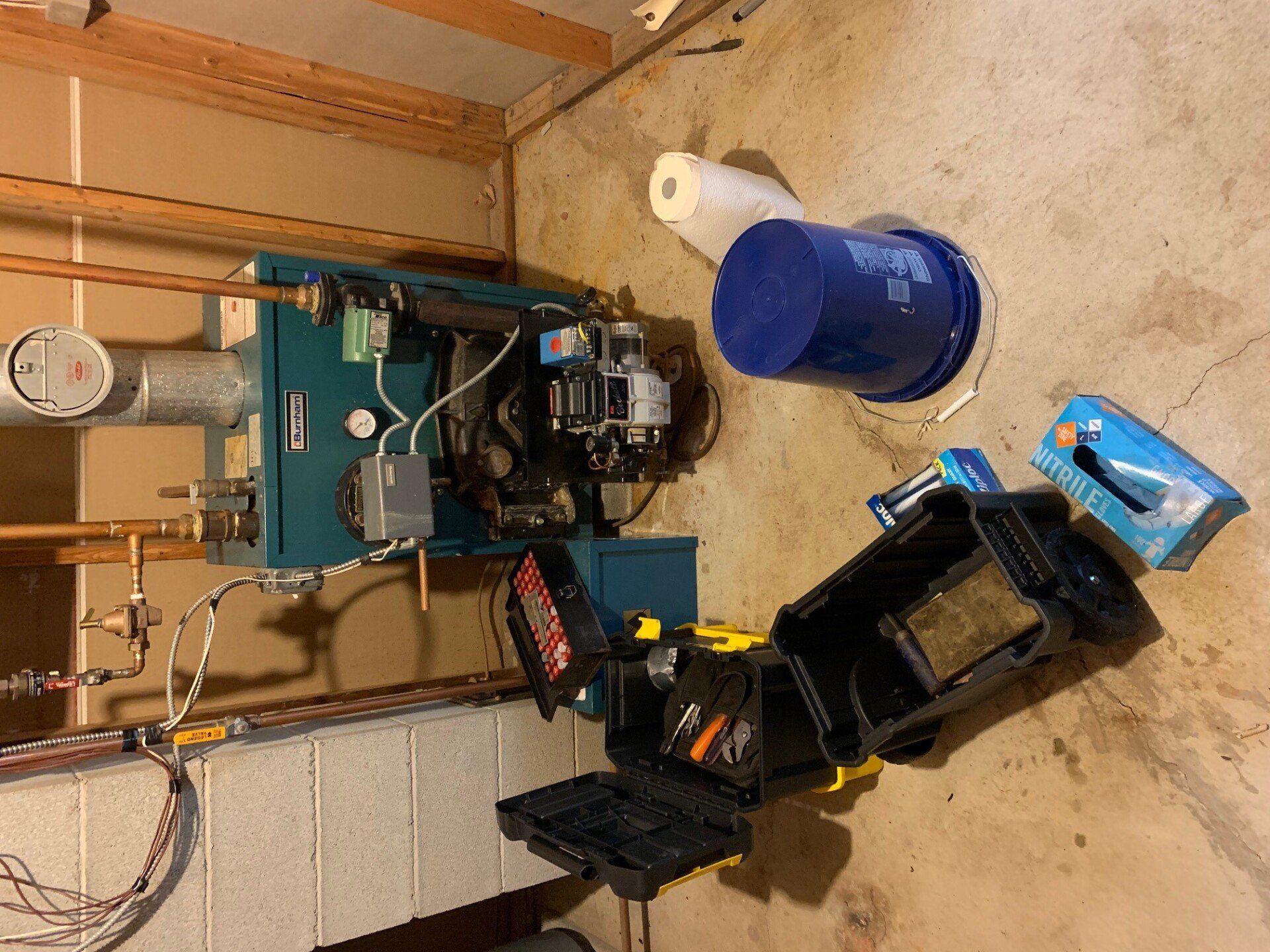 Boiler cleaning and tuning