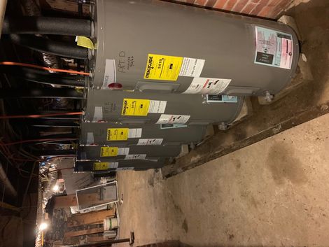new eclectic water heater installation