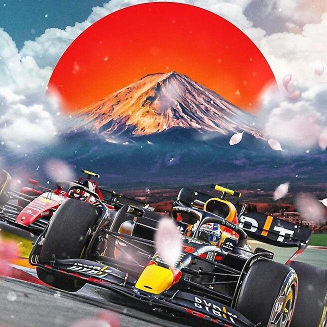 F1 Japan Grand Prix poster