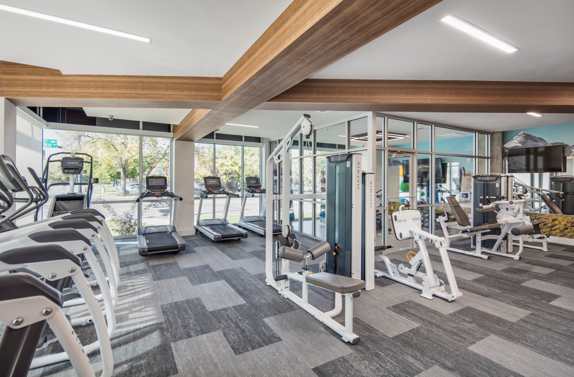 24-Hour Fitness Center at Identity Boise.