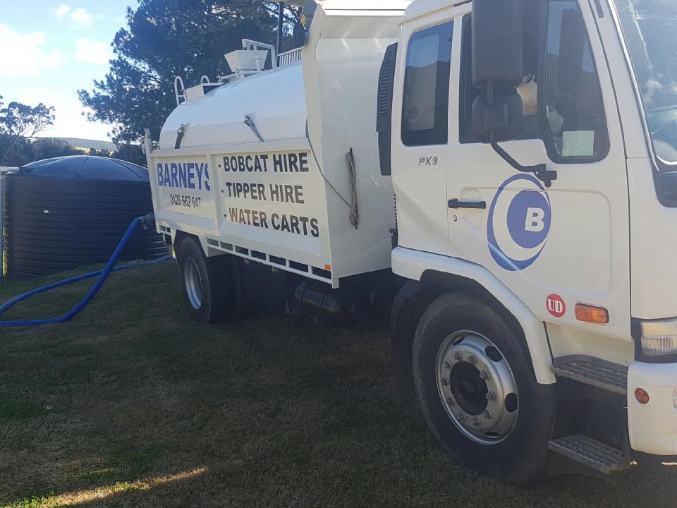 Barneys Water Truck — Water Cartage in Morisset, NSW