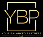 The logo for your balanced partners llc is black and gold.