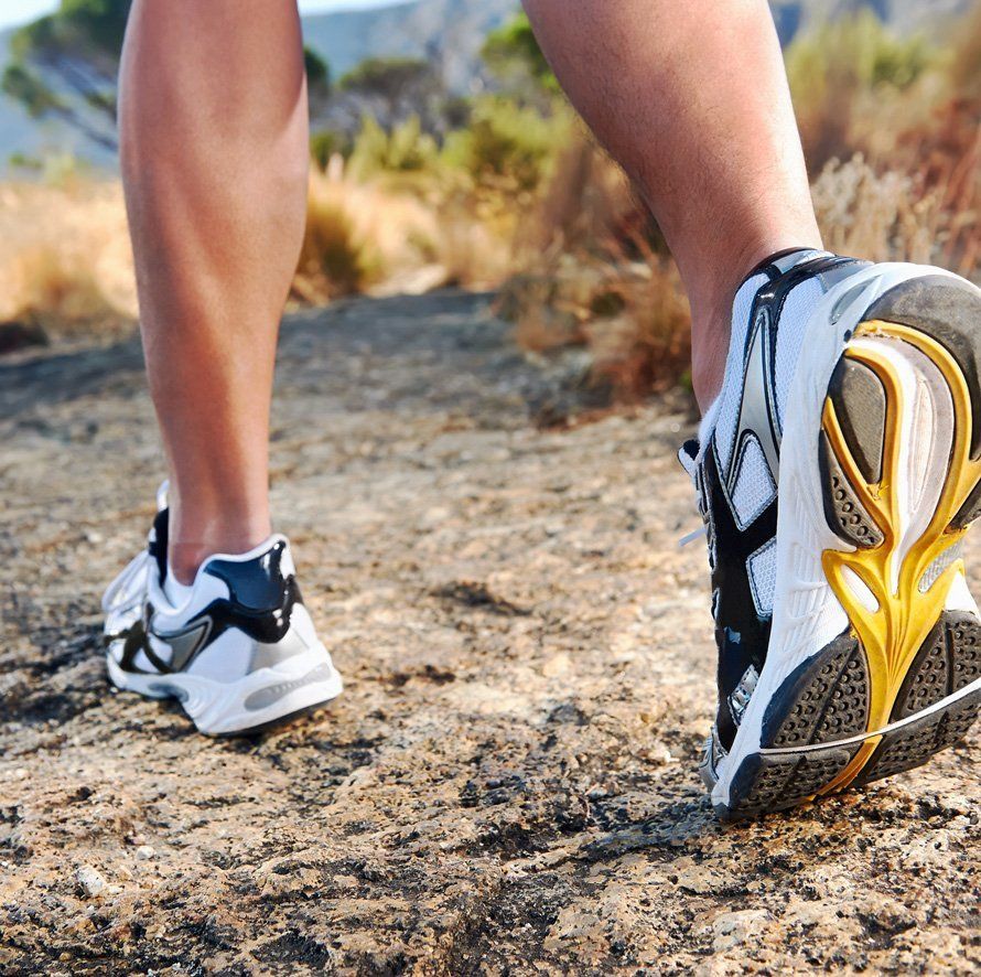 A sport shoes worn in Central Coast