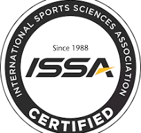 The logo for the international sports sciences association has been certified since 1988.