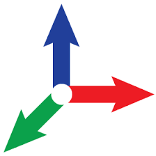 Three arrows pointing in opposite directions on a white background