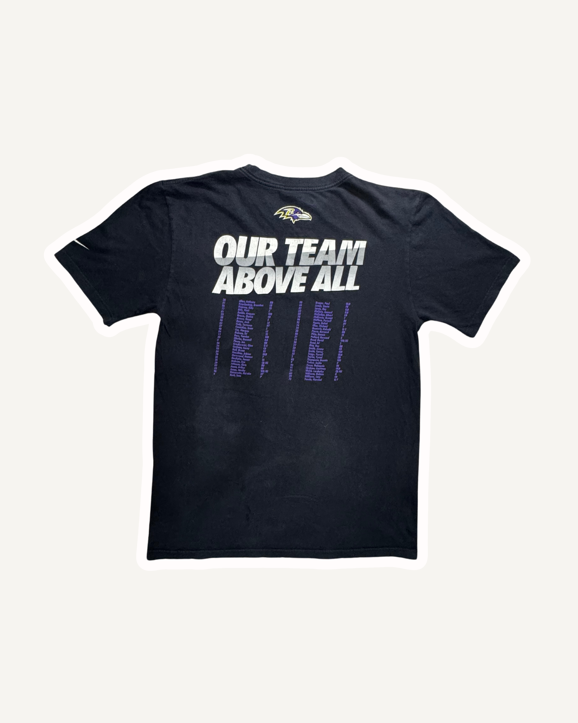 Nike Baltimore Ravens 2013 Super Bowl Champions Team Roster T-Shirt
