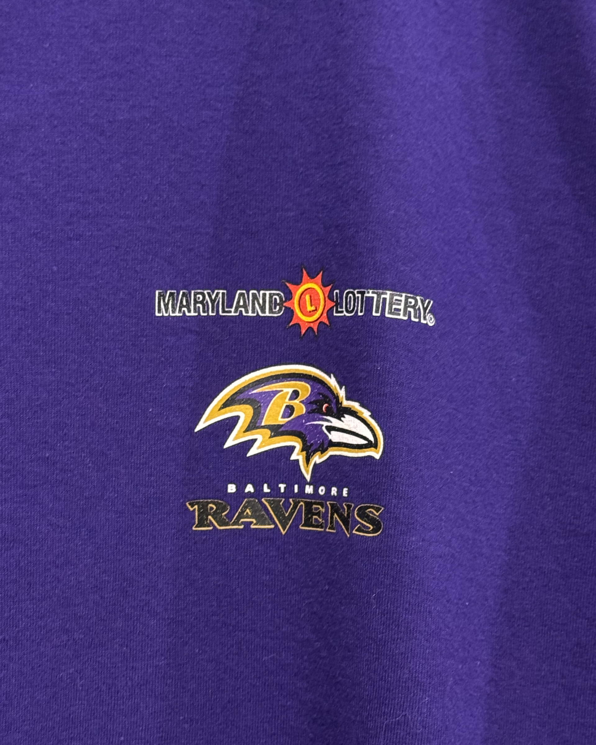 Baltimore Ravens x Maryland Lottery  Promo T-Shirt