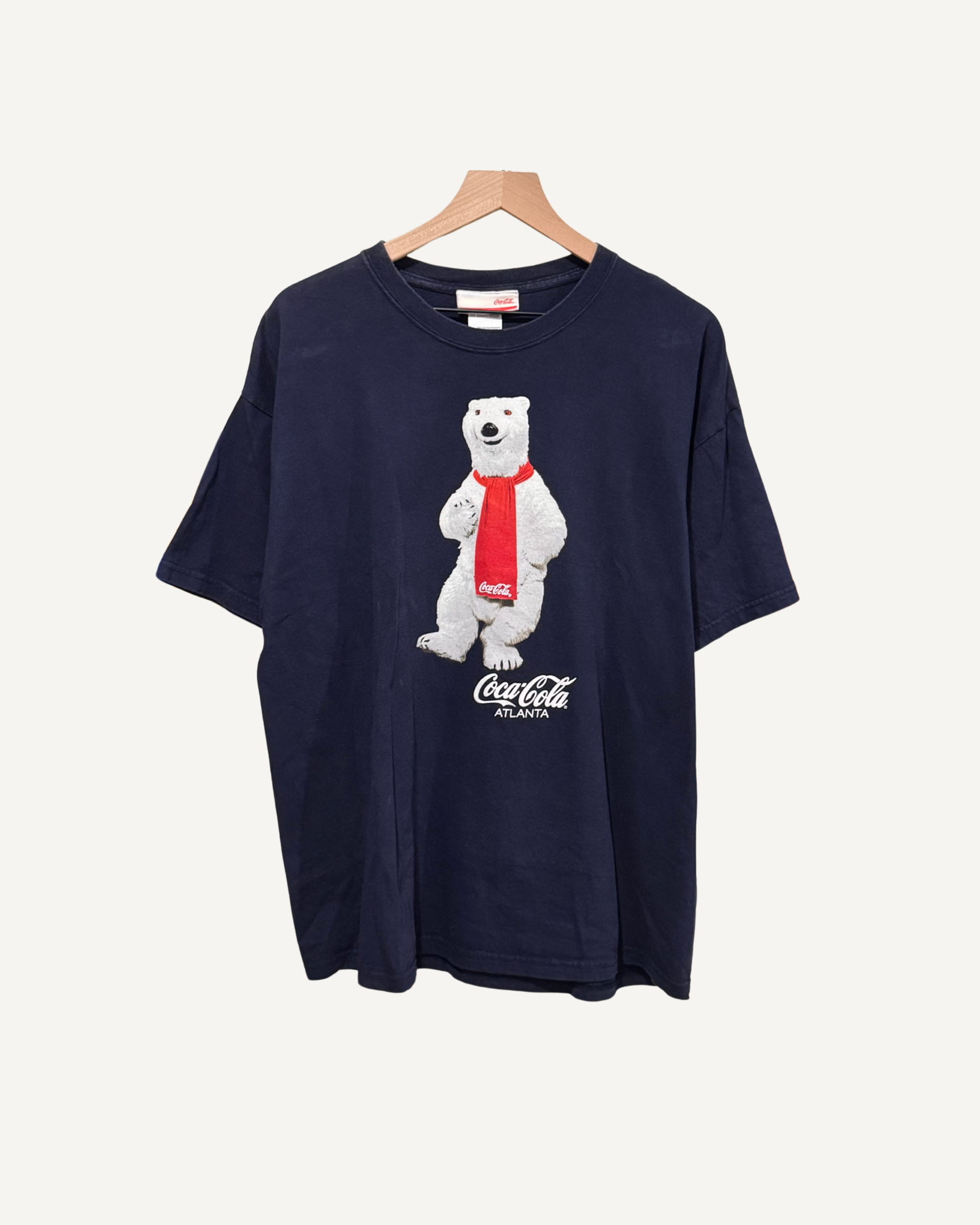 Vintage Coca-Cola Atlanta  Polar Bear Graphic T-Shirt