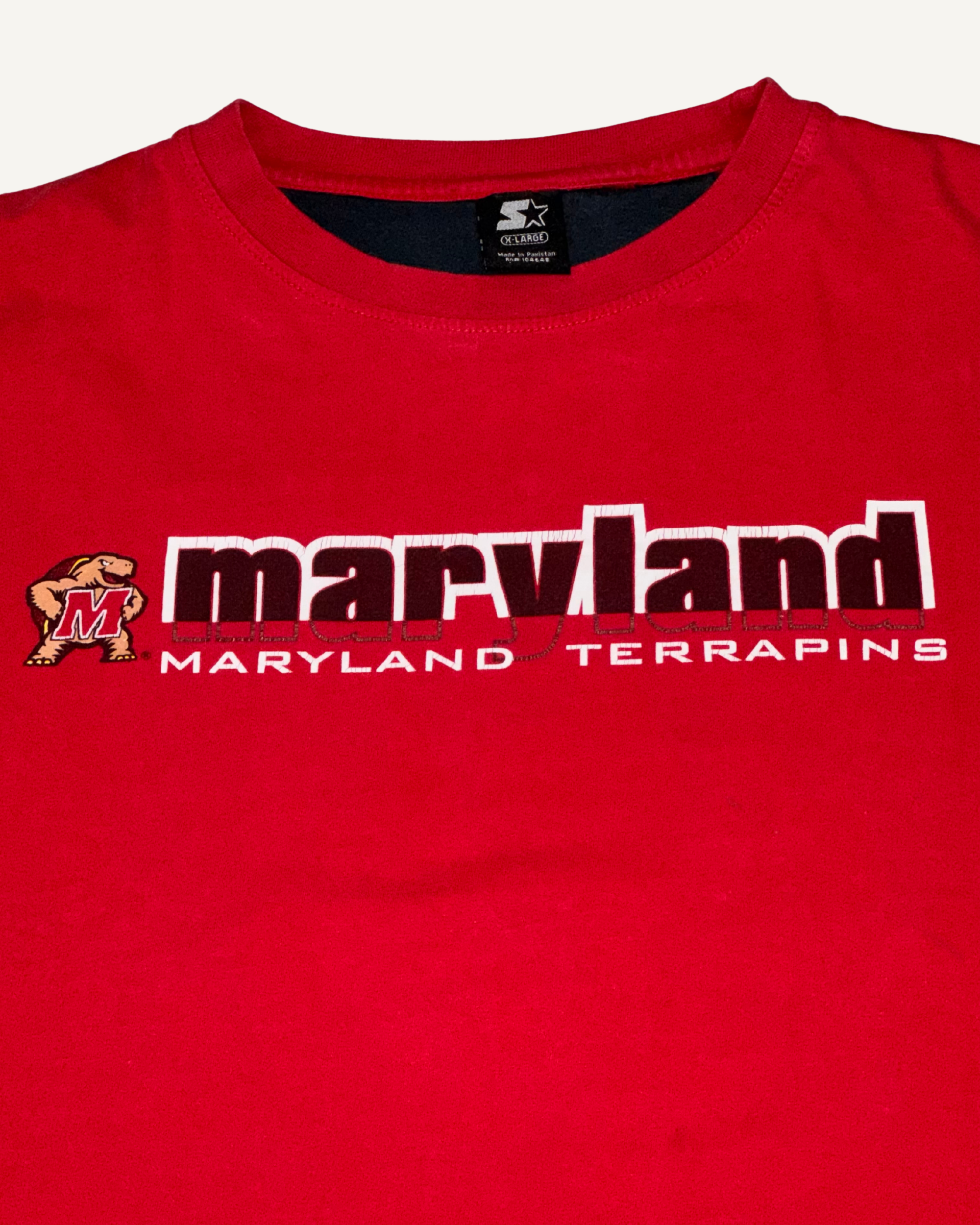 Vintage Started UMD Maryland Terrapins  L/S shirt