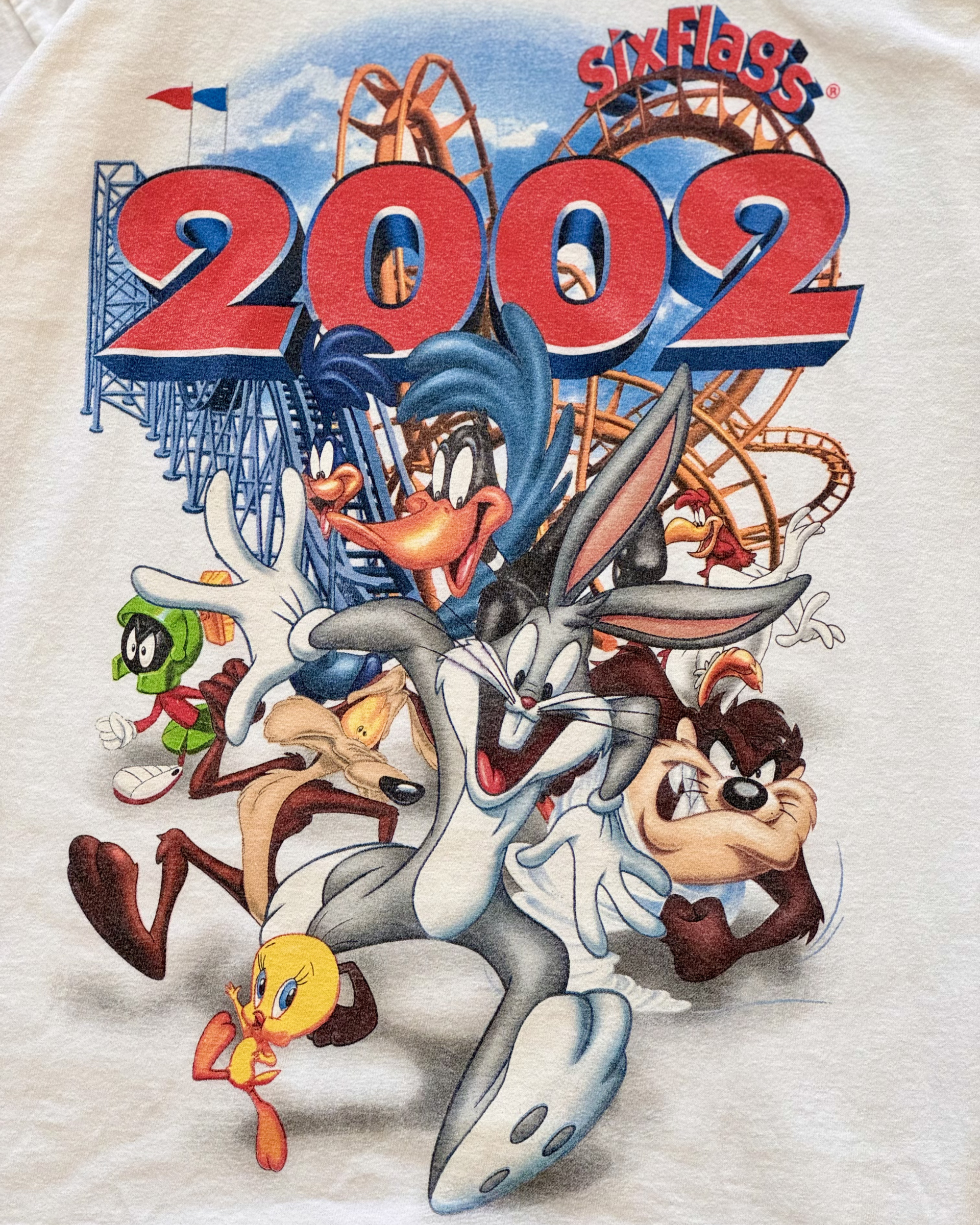 Vintage 2002 Six Flags 