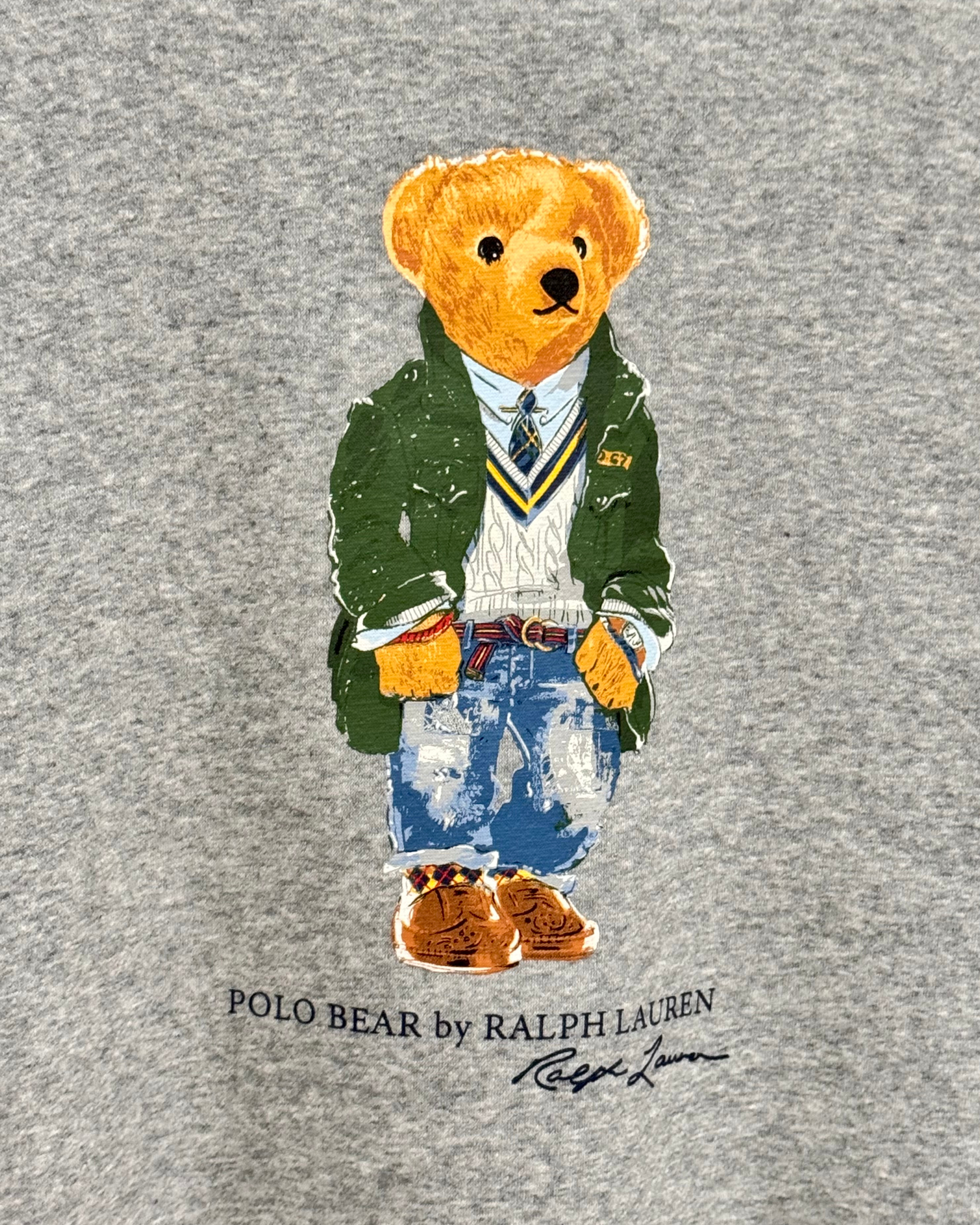 Polo Ralph Lauren Color-Block Polo Bear Hoodie