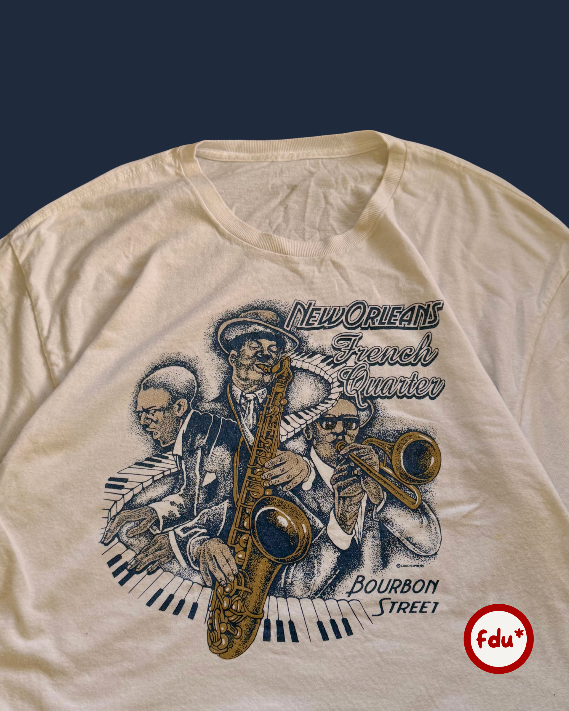 Vintage New Orleans Burbon Street French Quarter T-Shirt