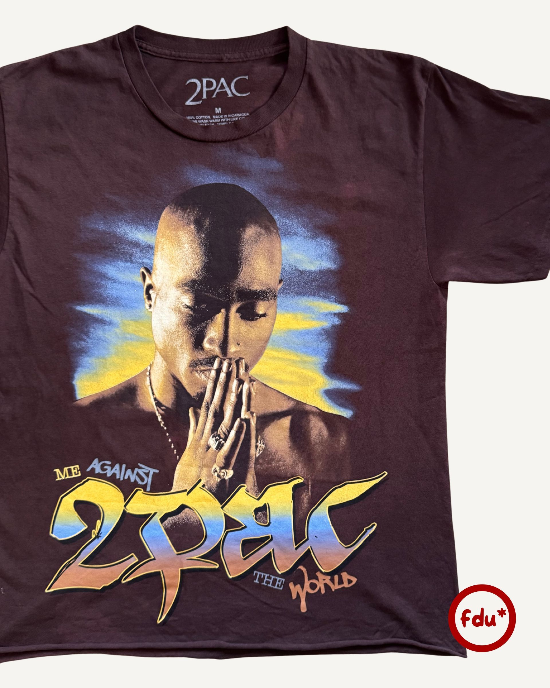 Tupac “Me Against The World” Throwback T-shirt