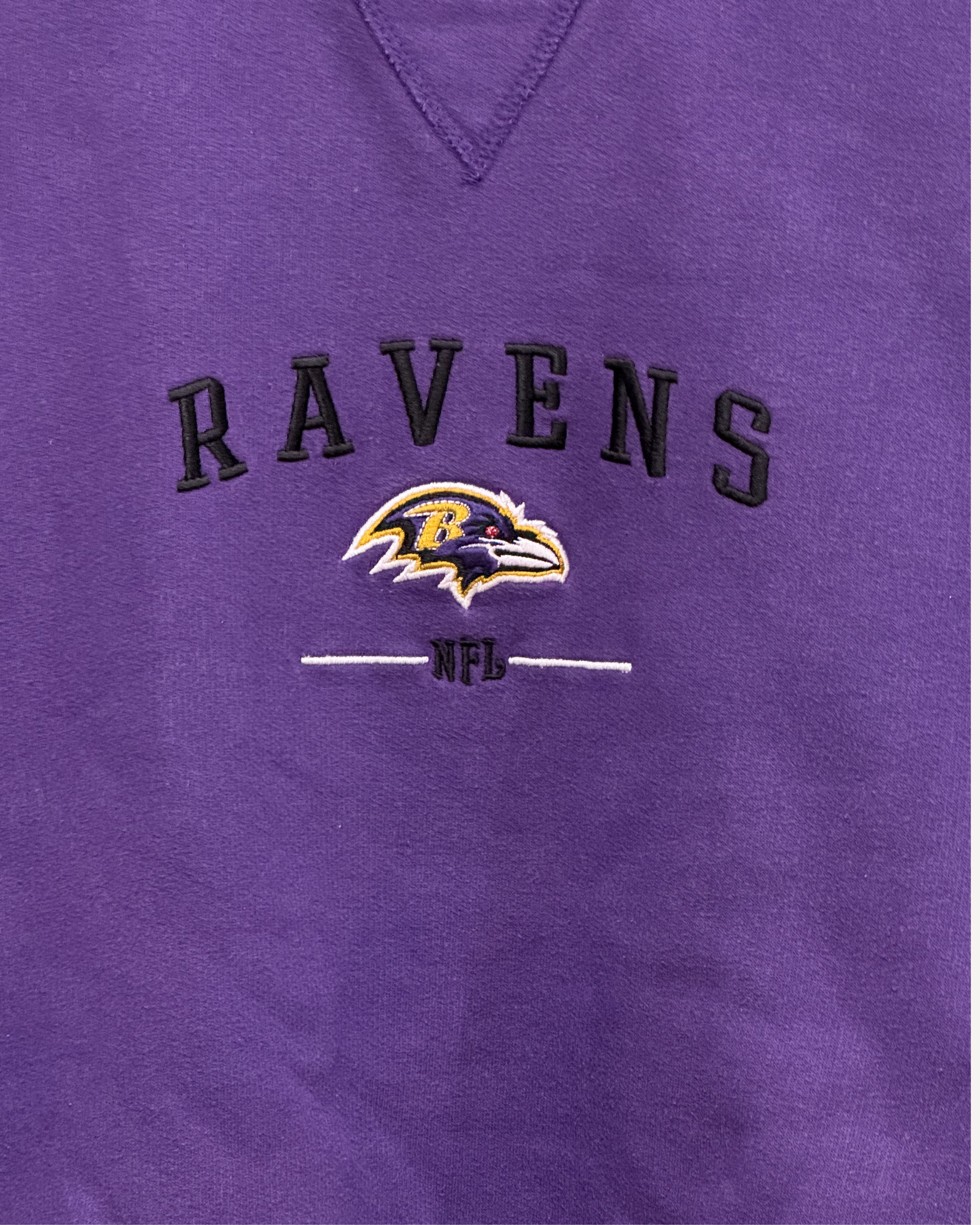 Vintage Embroydered Baltimore Ravens NFL Crewneck