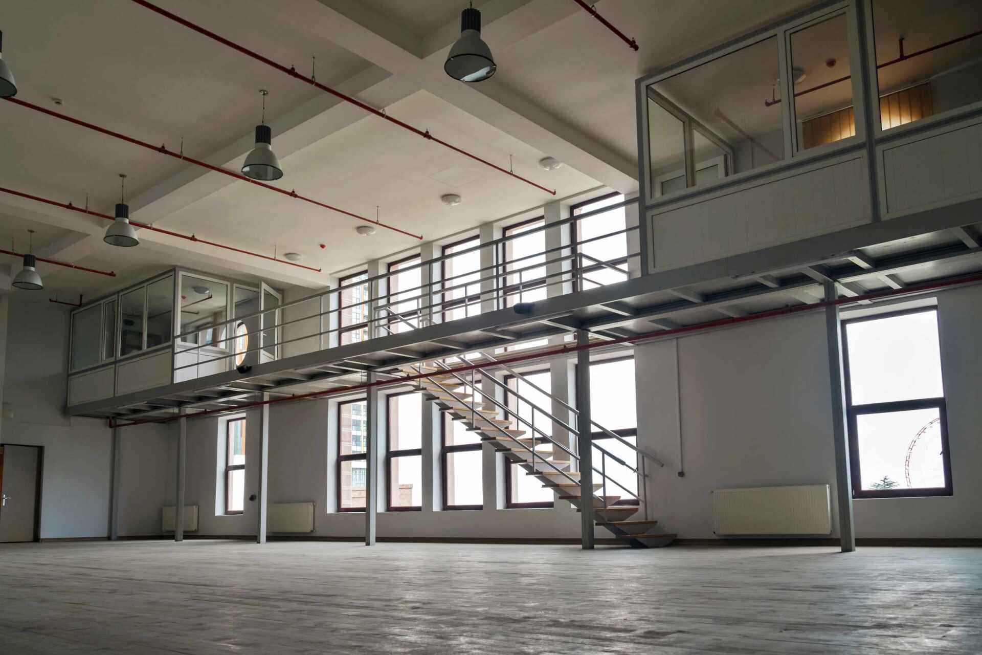 Mezzanine floors delivered to your design by Professional Choice