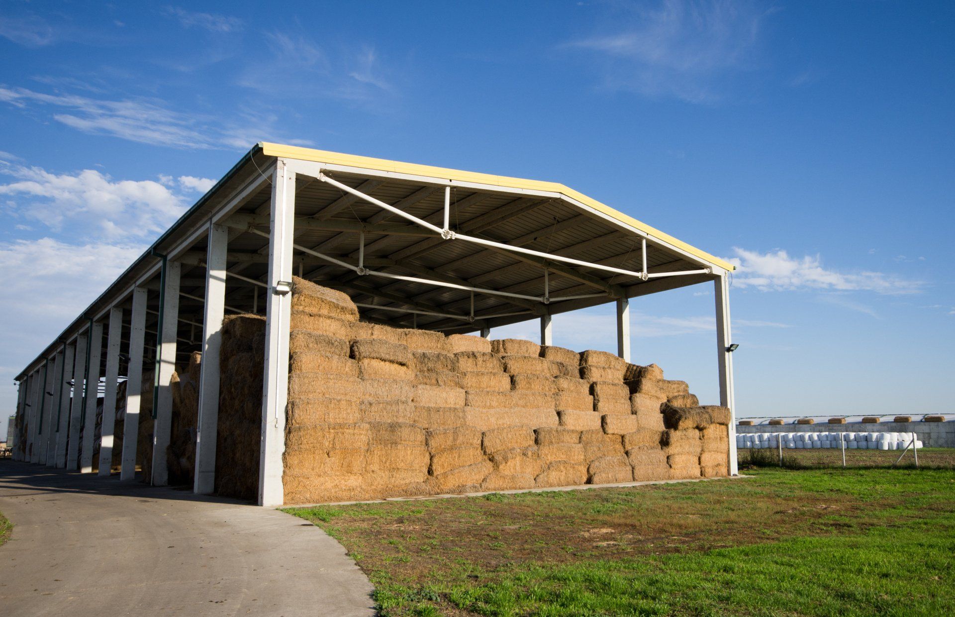 Farm Hay Shed