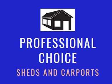 Professional Choice Sheds Logo