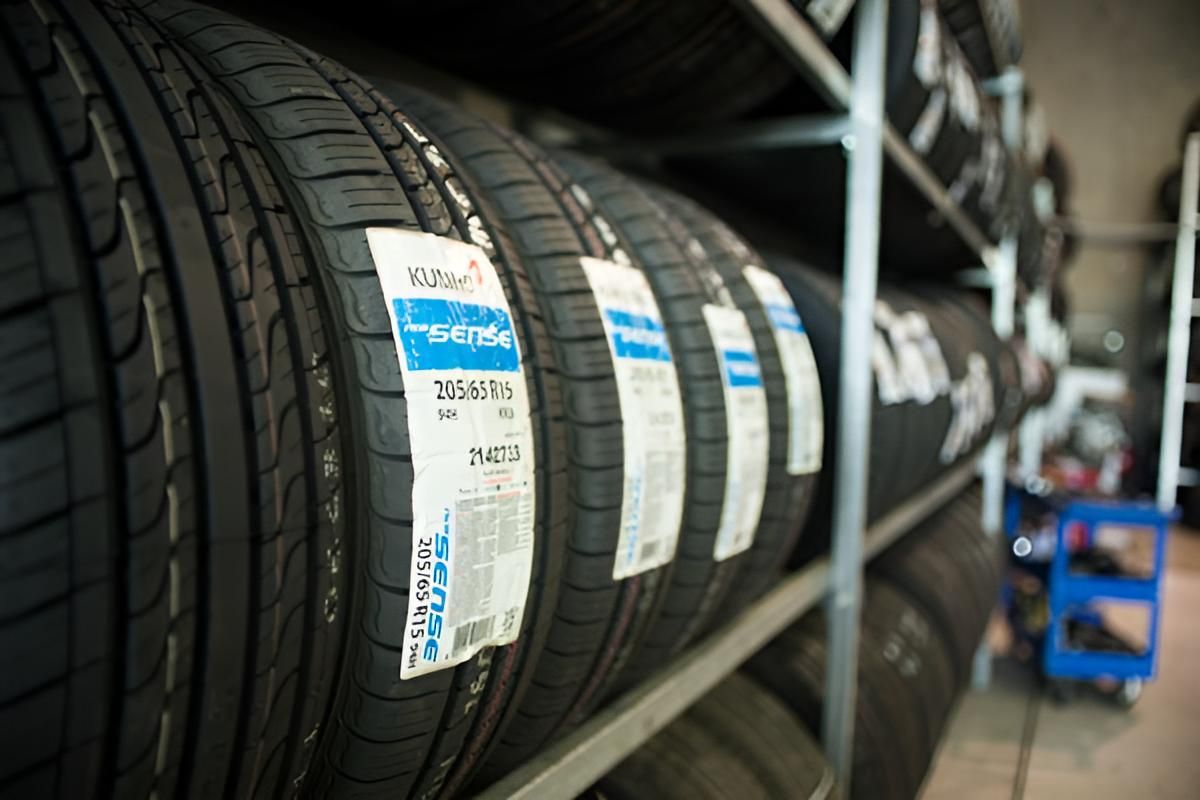 A Stack of Tires Sitting on Top of Each Other — Envy Automotive in Gorokan, NSW