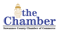 Logo for Suwannee County Chamber of Commerce: Clock 