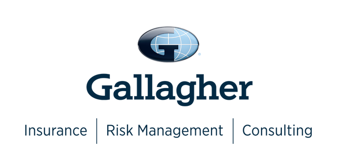 Gallagher logo: a dark blue