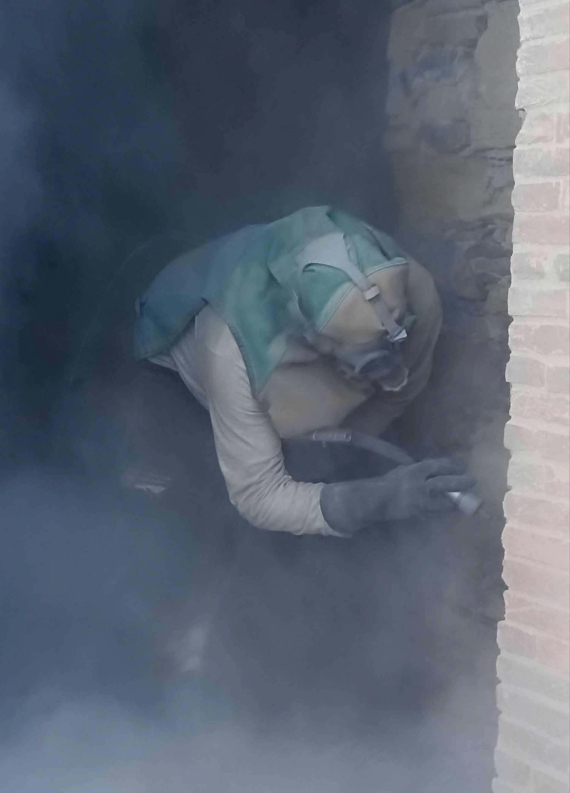 lavori di sabbiatura edile