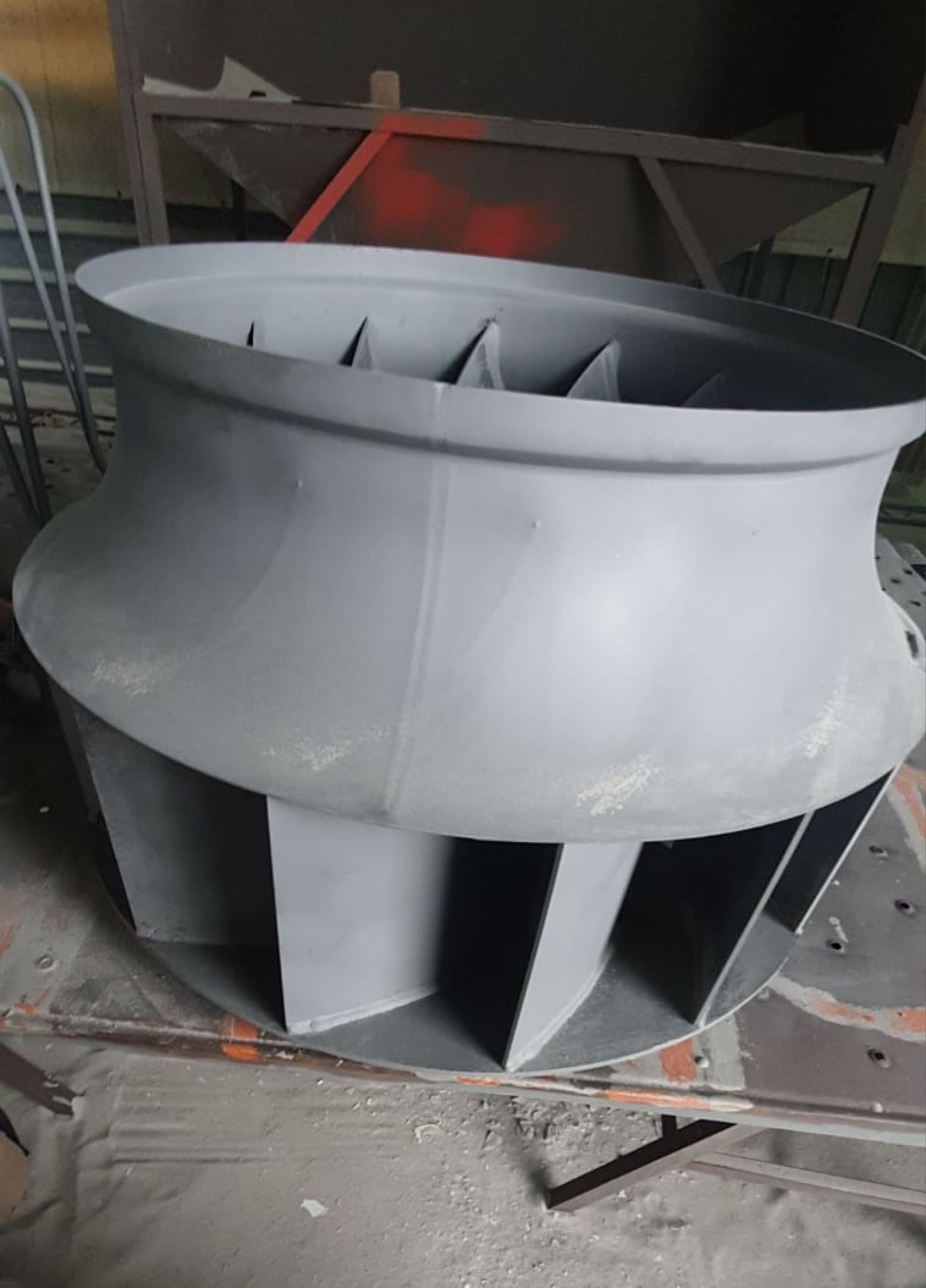 sabbiatura componente