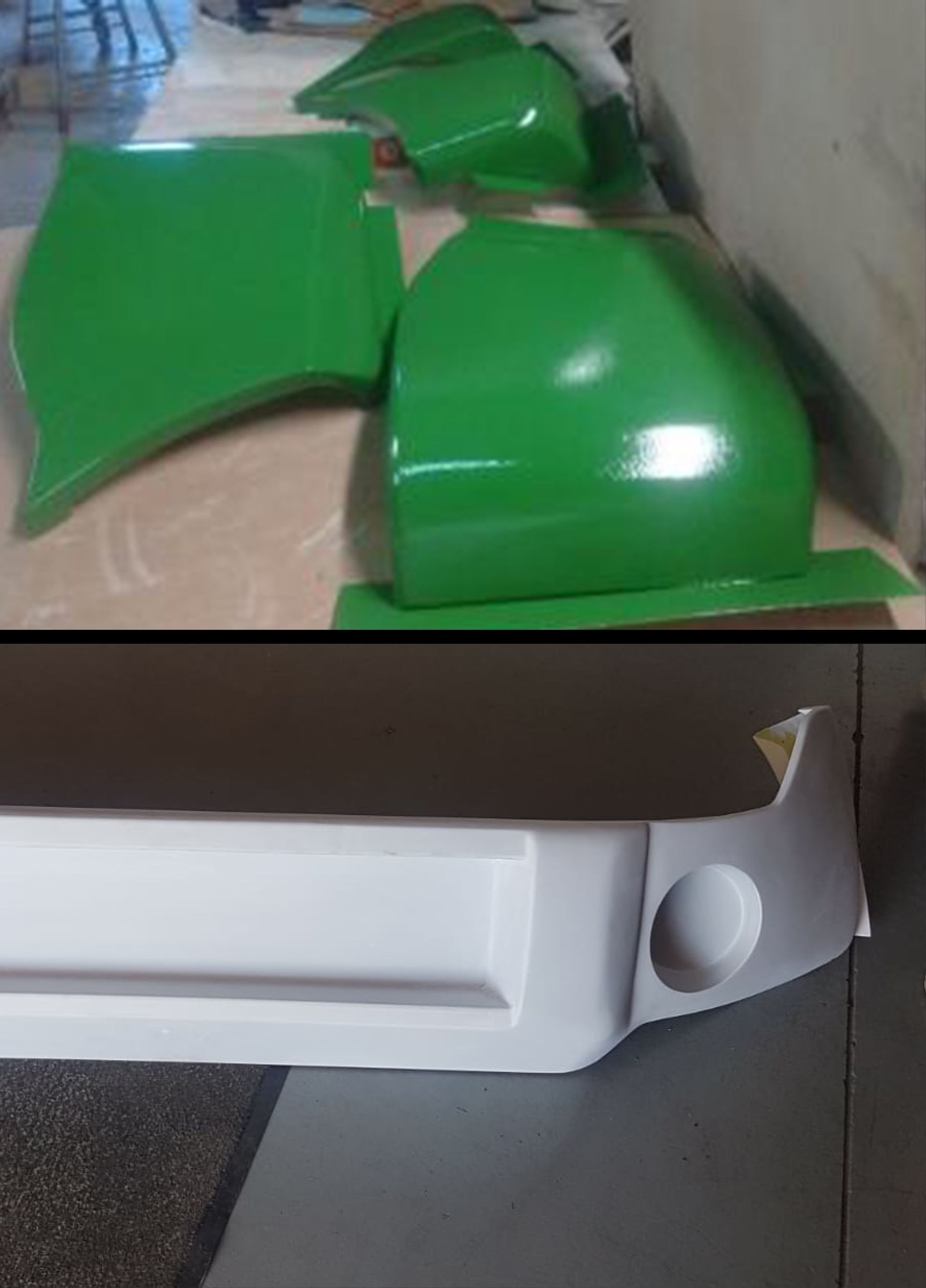 componenti in vetroresina