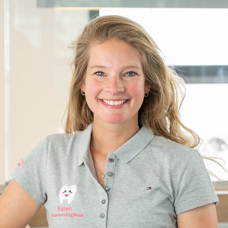 Karen is de drijvende kracht achter Kindermondzorg Nijmegen en gespecialiseerd in preventieve behandeling van kinderen.