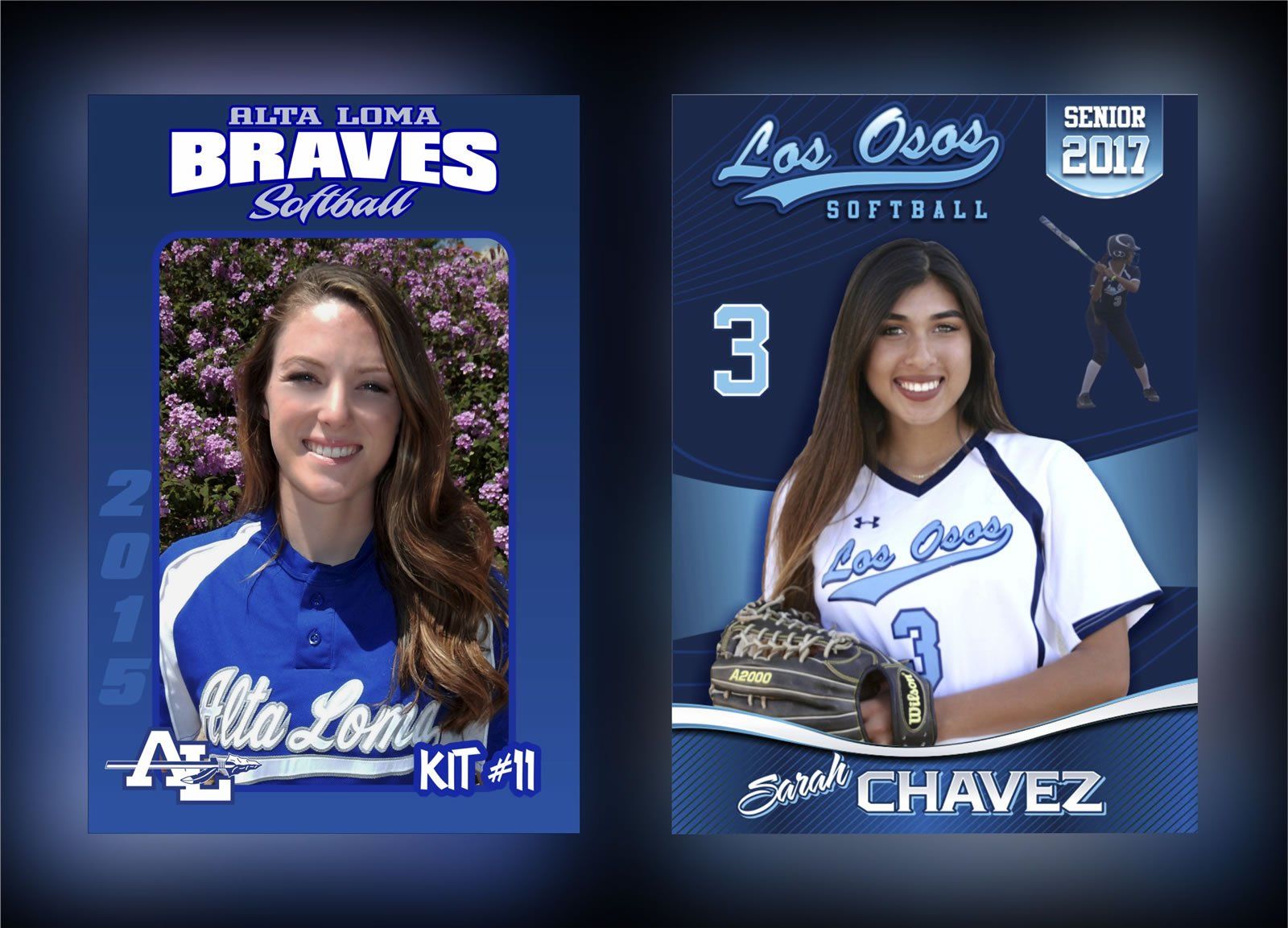 Senior Softball Banners