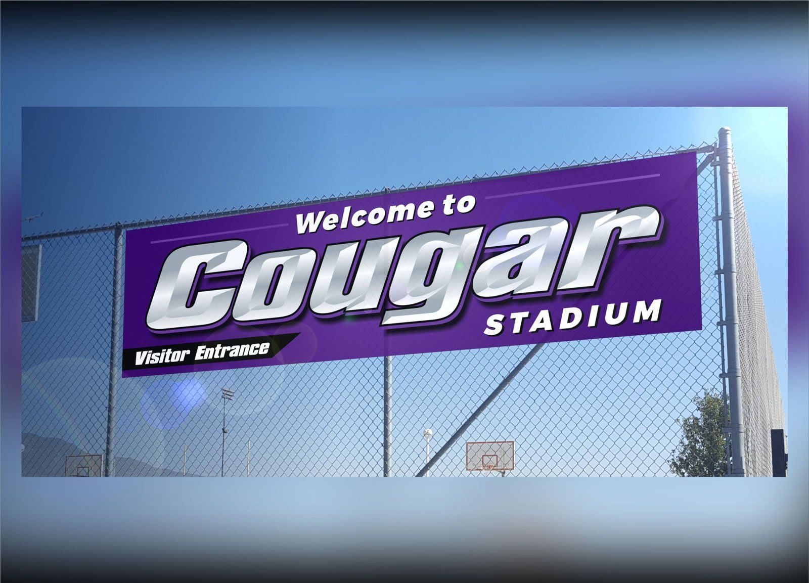 Football Stadium Banner