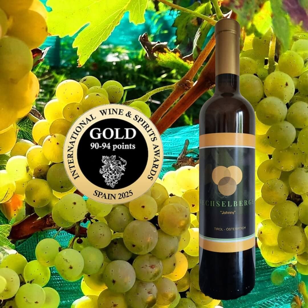 Wein Tirol, Franz Wechselberger, 93 Punkte und Gold für den Wein Jonny 2024