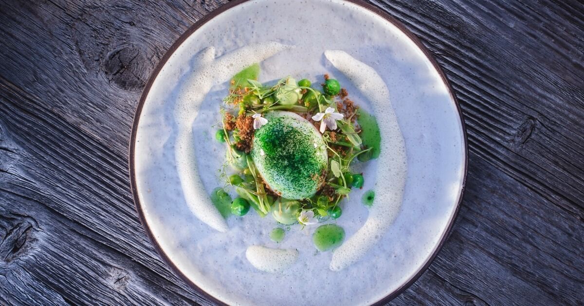 Wein Tirol Kulinarik, Thomas Penz, Erbsensuppe neu interpretiert