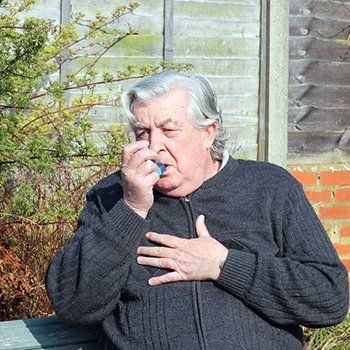 Elderly Man With Asthma — Bluefield, VA — Allergy & Asthma Center of Bluefield
