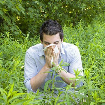Man With Allergies — Bluefield, VA — Allergy & Asthma Center of Bluefield