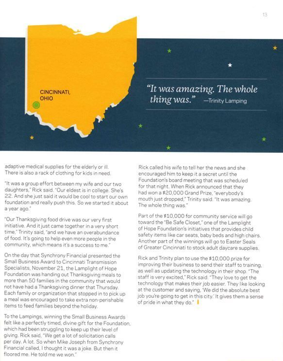 CTS Succeed | Cincinnati Transmission Specialists & Sharon Woods Auto Care