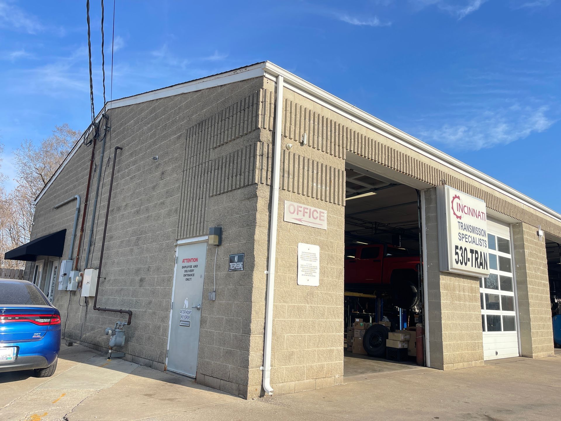Shop Outside | Cincinnati Transmission Specialists & Sharon Woods Auto Care
