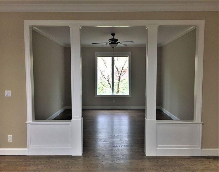 Wide Space with Ceiling Fan — Hendersonville, NC — Tripps Renovations LLC