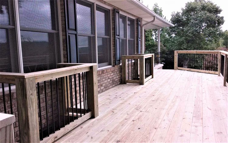 House Deck — Hendersonville, NC — Tripps Renovations LLC