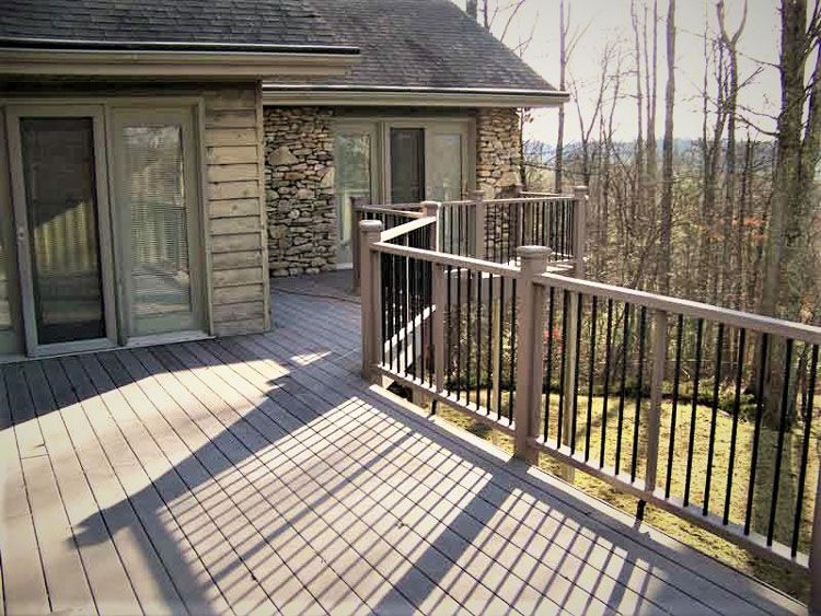 Wide House Deck — Hendersonville, NC — Tripps Renovations LLC